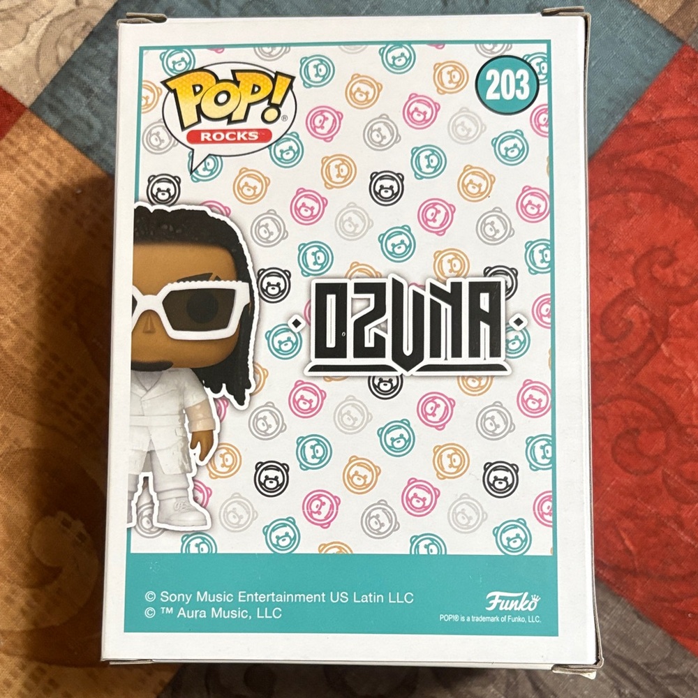 🛍️2/$25🛍️Funko Pop! Rocks Ozuna Figure - Picture 2 of 6